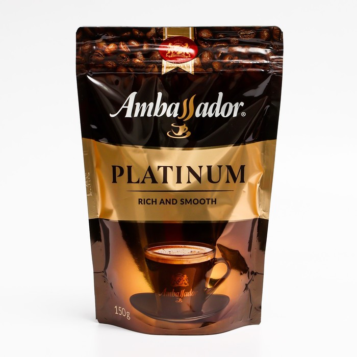 

Кофе раств.Ambassador Platinum 150г/м.уп/Strauss