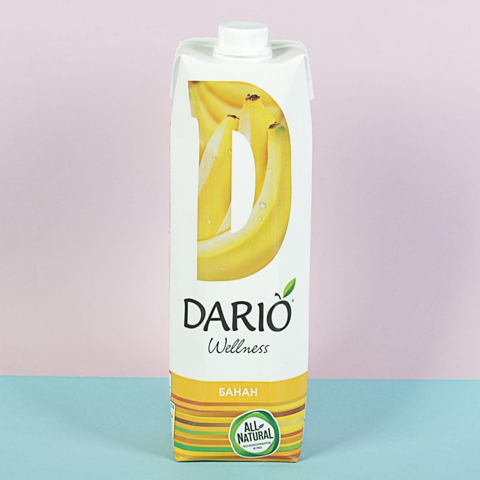 Нектар банан. Нектар Дарио банановый с мякотью 1л. Сок Дарио банан. Сок Dario 0.2. Банановый сок с мякотью.