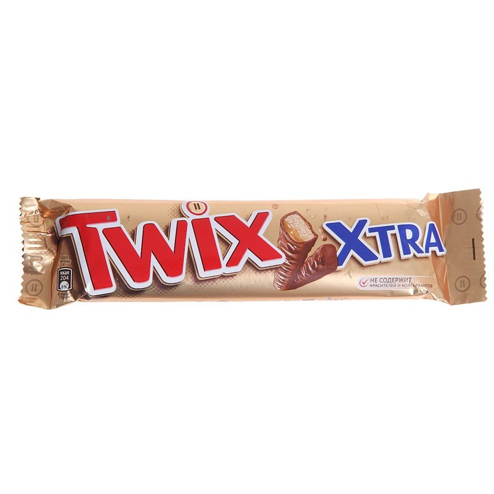 

Шоколадный батончик TWIX XTRA, 82 г