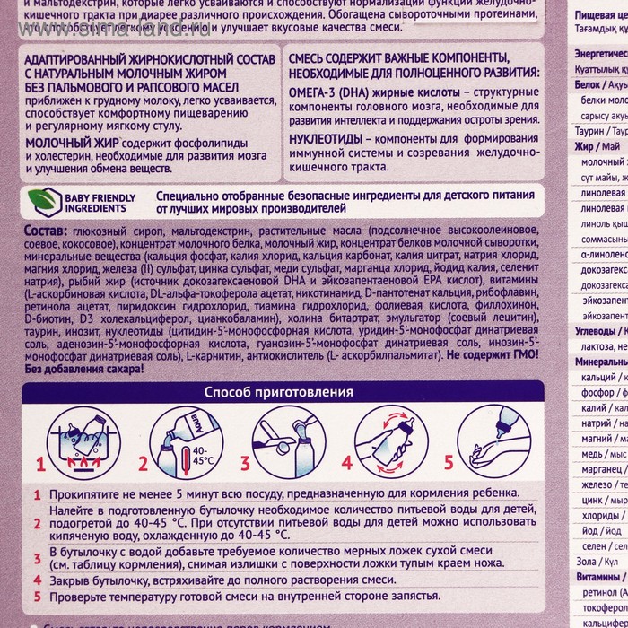 

Молочная смесь Nutrilak Premium безлактозный с рождения 350г