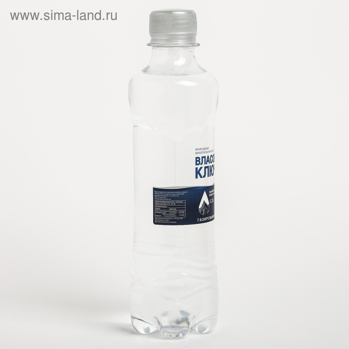 Природная минеральная столовая вода Власов ключ 0,33л. газ.