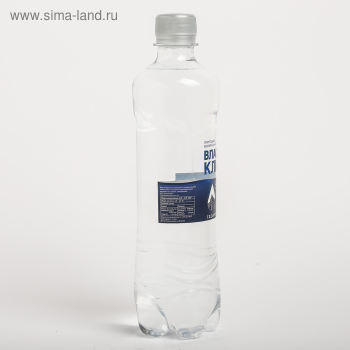 Природная минеральная столовая вода Власов ключ 0,5л. газ.