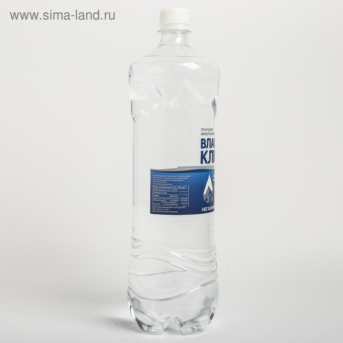 Природная минеральная столовая вода Власов ключ 1,5л. негаз.