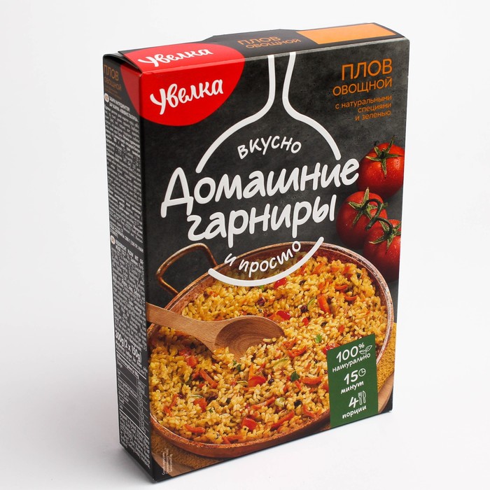 

Гарнир УВЕЛКА Плов овощной 300г (150г*2)