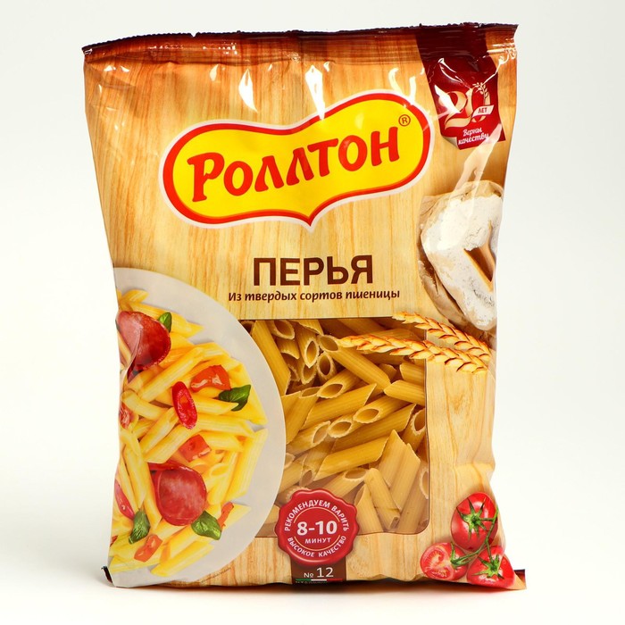 Макаронные изделия РОЛЛТОН Перья 400г кат. А