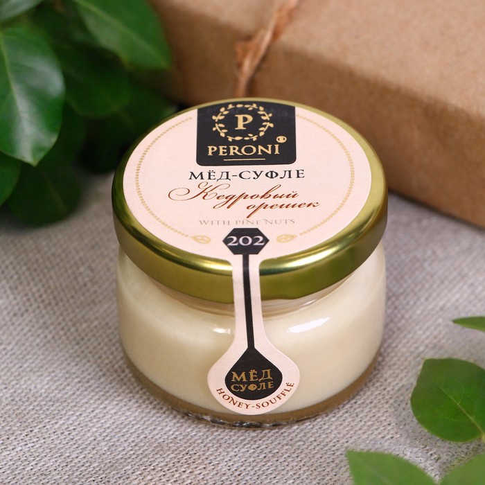 Мёд-суфле Peroni, Кедровый орешек, 30 г мёд суфле peroni молочный цветок 30 г