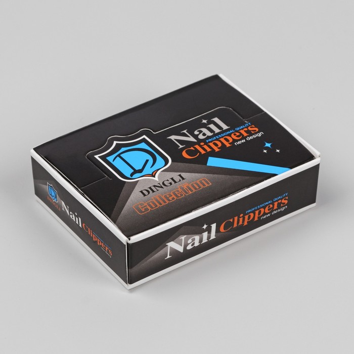 Кусачки-книпсер маникюрные, с пилкой, 6(±0,5)см, цвет МИКС