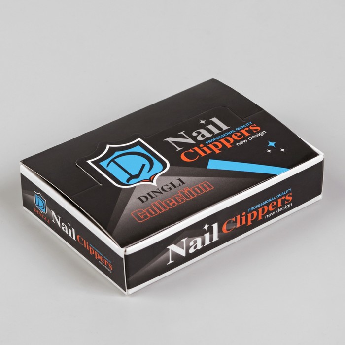 Кусачки-книпсер маникюрные, с пилкой, 6(±0,5)см, цвет МИКС