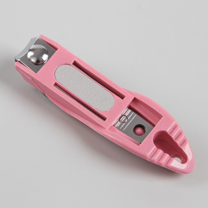 Кусачки-книпсер маникюрные, 7,5(±0,5)см, цвет МИКС