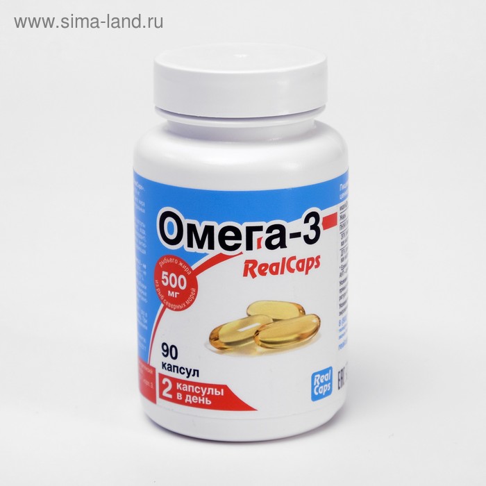 Омега-3 RealCaps капс.90 капсул 700 мг