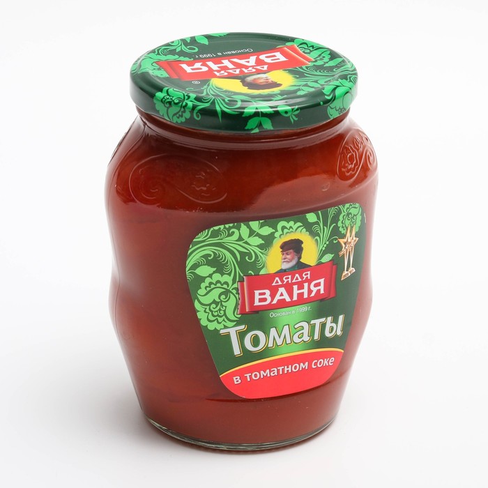 

Томаты консервированные ДЯДЯ ВАНЯ неочищенные в т/с 680мл ст/б