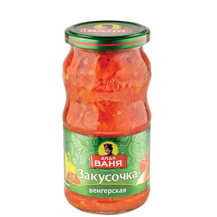 

Закуска ДЯДЯ ВАНЯ Венгерская 460г ст/б