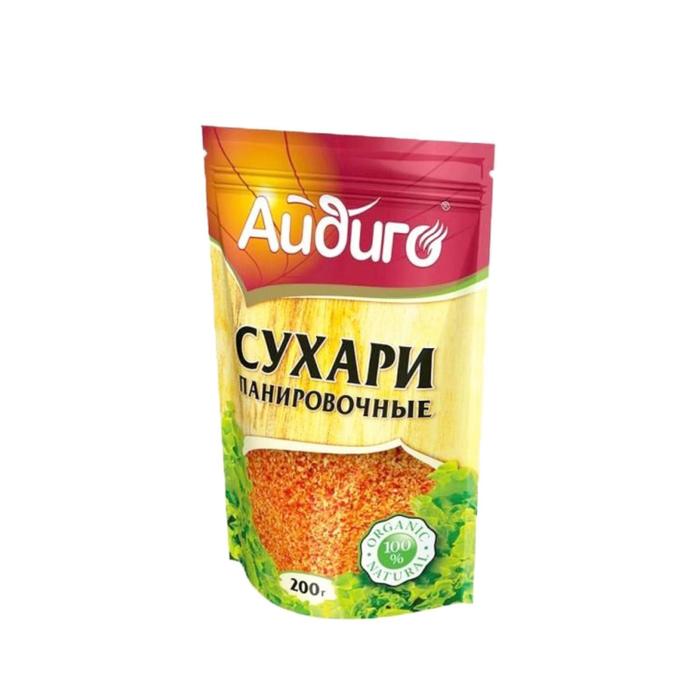 

Панировочные сухари АЙДИГО оранжевые 200г д/п