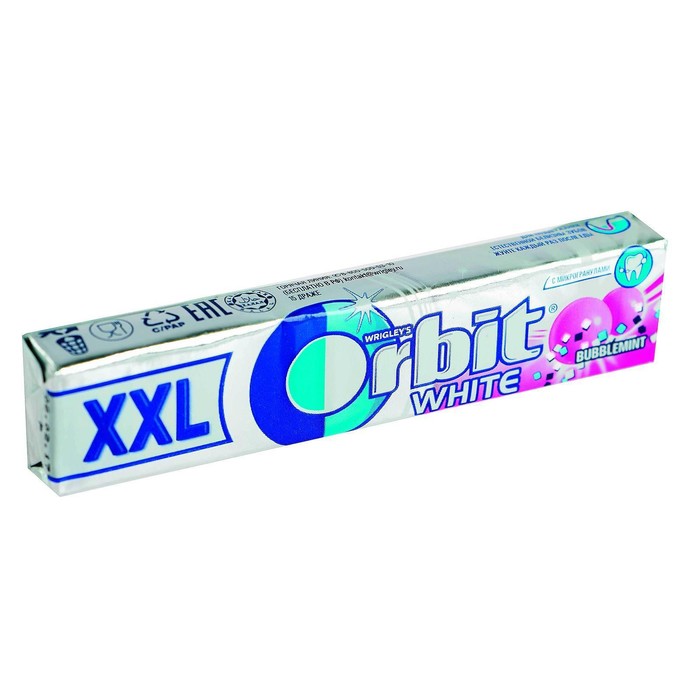 

Жев.резинка Orbit XXL 20,4г/Babblemint