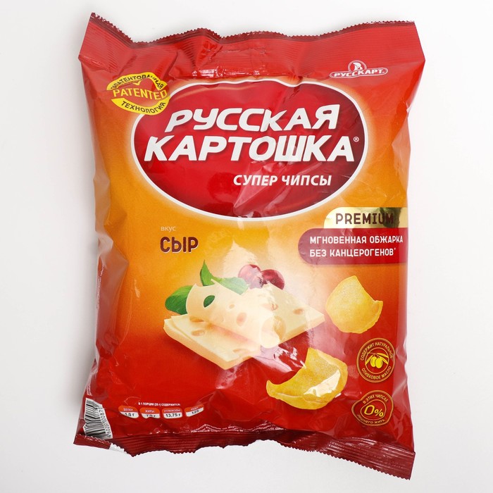 

Чипсы Русская Картошка 50г/Сыр