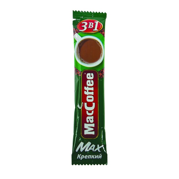 

Напиток кофейный 3в1 MacCoffee Макс Крепкий 16г/Food Empire