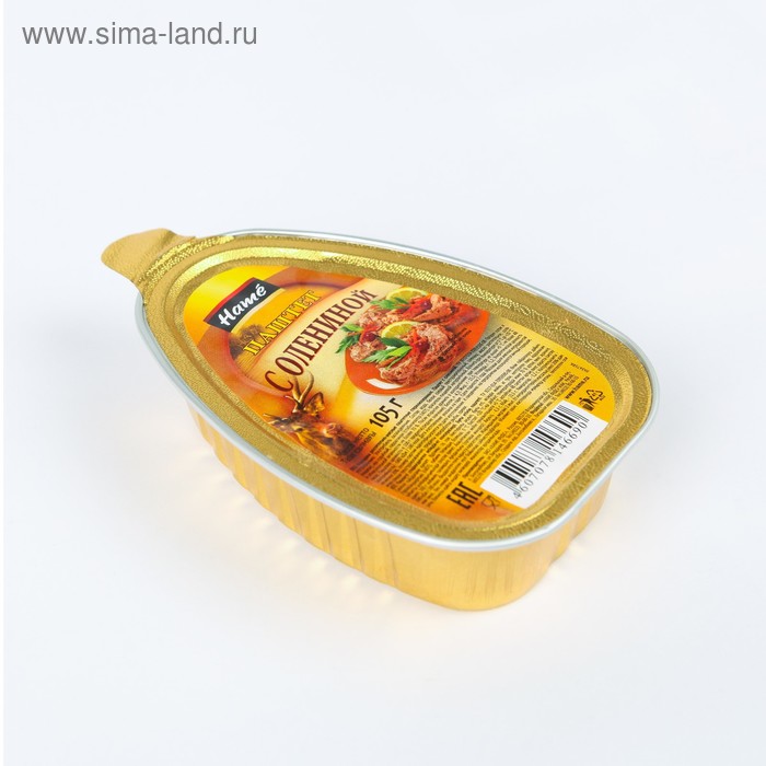 

Паштет ХАМЕ оленина 105г ал/б