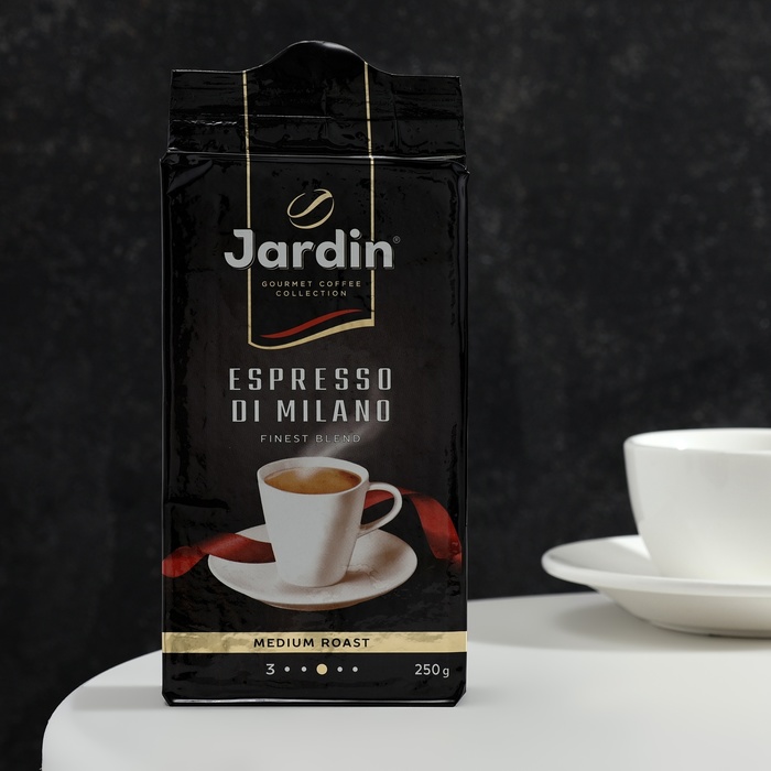 Кофе мол. Jardin Espresso style di Milano 250г кофе мол egoiste truffle 250г
