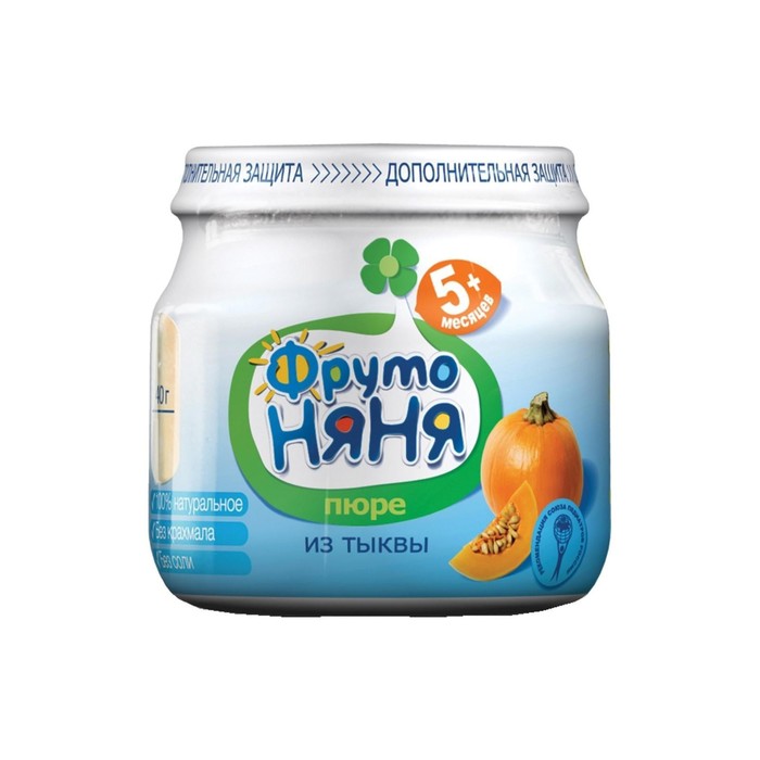 

Пюре ФРУТОНЯНЯ из тыквы 80г ст/б
