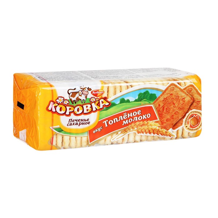 

Печенье КОРОВКА 375г/вкус топленое молоко/Рот фронт/Объединенные кондитеры