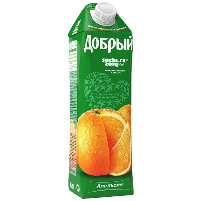 

Нектар ДОБРЫЙ Апельсин 1,0л