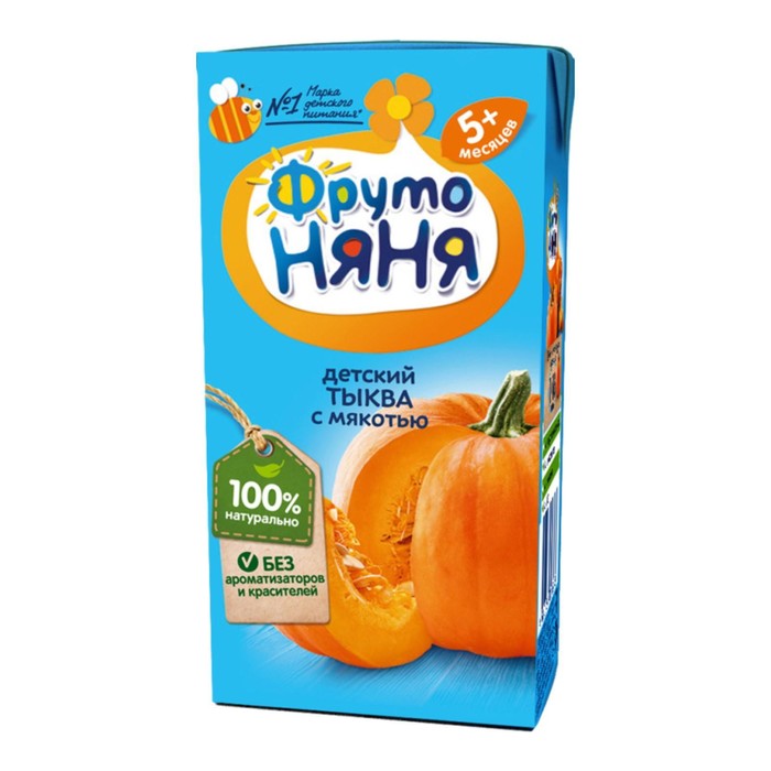 

Нектар ФРУТОНЯНЯ тыква с мякотью 0,2л