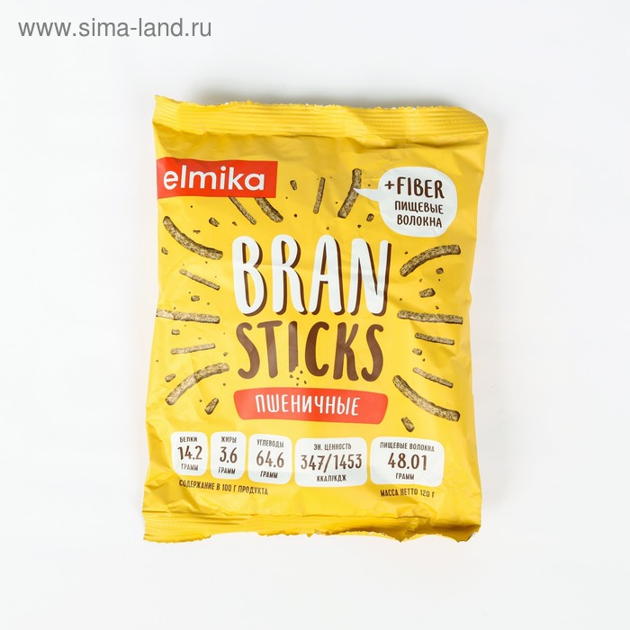 

"BRANSTIKS" Отруби хрустящие особые Пшеничные (Соломкой)