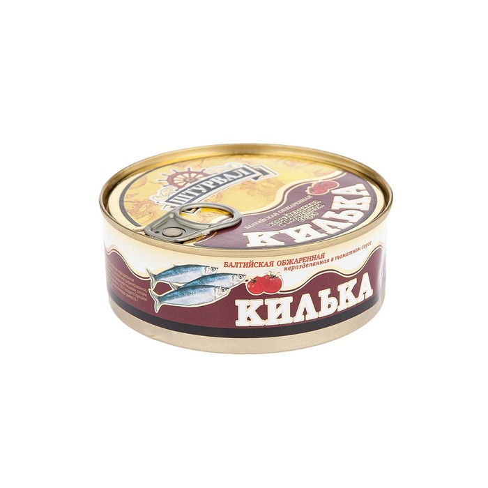 

Килька балтийская обжаренная в т/с 240г ключ (1упак-48шт)