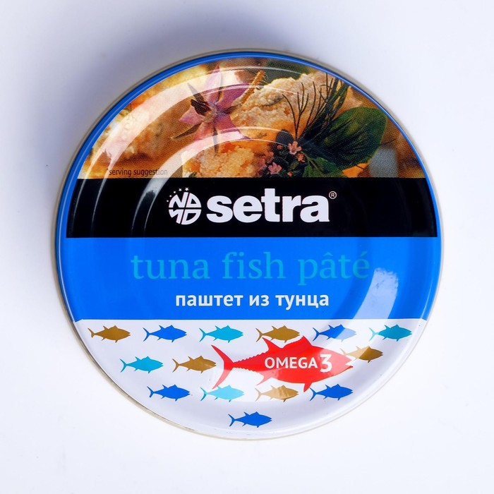 Паштет тунец Setra, 80 гр  1/28 шт Сербия (шт)