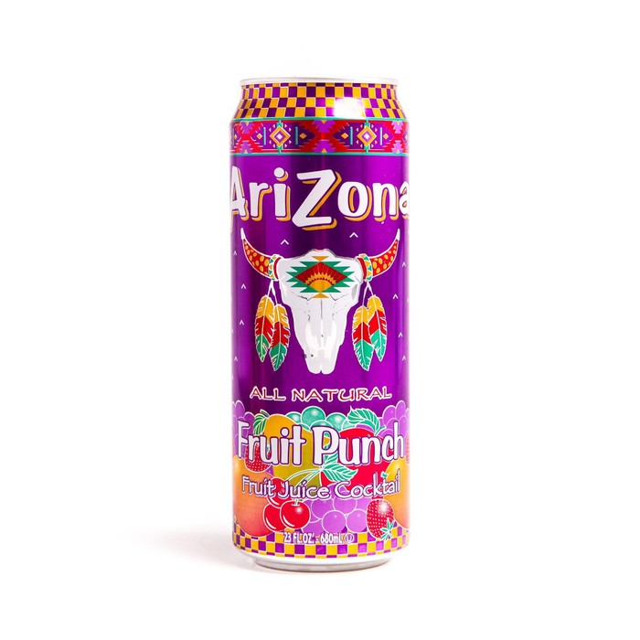 Напиток газированный Arizona Fruit Punch 0,680л ж/б/США