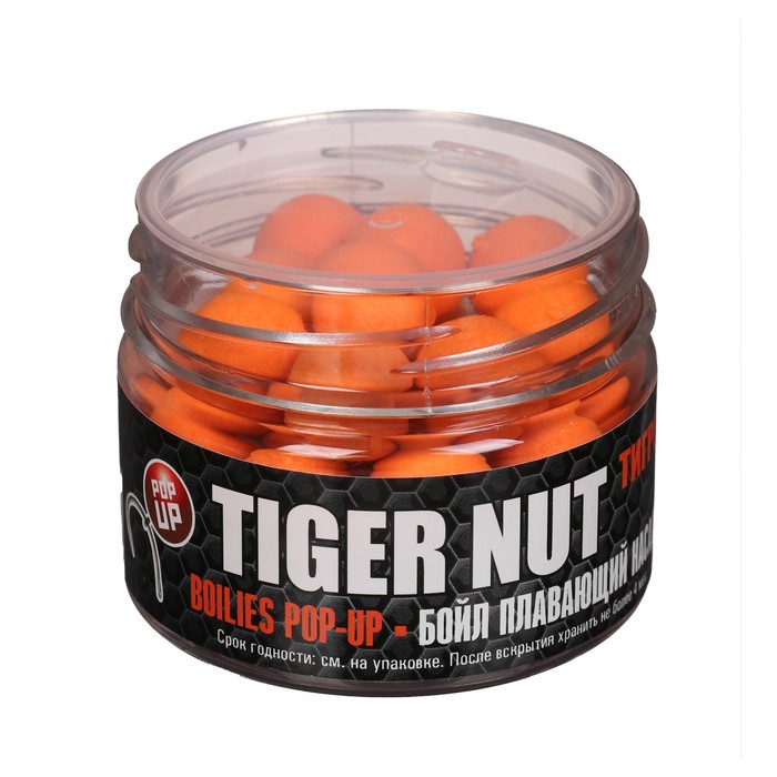 

Бойл насадочный плавающий Sonik Baits Pop-Up, тигровый орех, 14 мм, 40 г