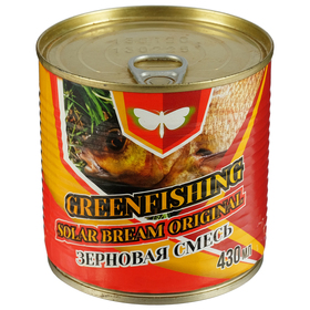 

Зерновой микс Greenfishing лещ, солар оригинал, 430 г