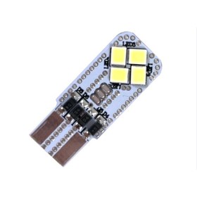 

Лампа светодиодная Т10 (W2,1-9,5d) белая, 8 SMD 2835, 12В