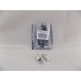 

Лампа светодиодная Т10 (W2,1-9,5d) белая, линза 6 SMD 5630, CANBUS обманка, 12В