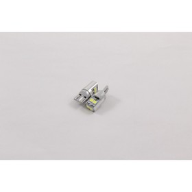 

Лампа светодиодная Т10 (W2,1-9,5d) белая, 6 SMD 3030, металл, 12-24В