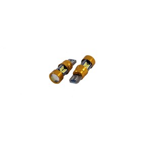 

Лампа светодиодная Т10 (W2,1-9,5d) белая, 19 SMD 3030, CANBUS, линза, биполярная, 12-24В