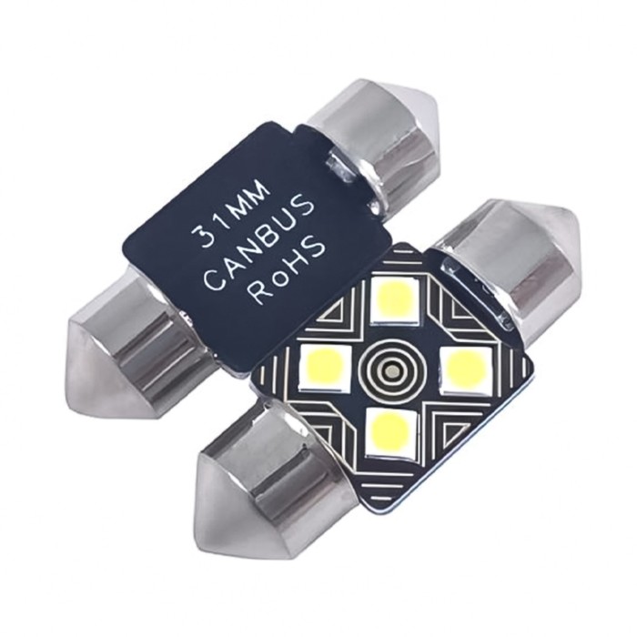

Лампа светодиодная 11-31 (SV8,5) белая, 4 SMD 3030 12В