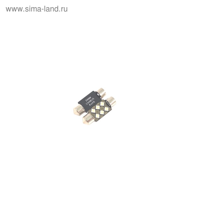 

Лампа светодиодная 11-36 (SV8,5) белая, 6 SMD 3030 12В