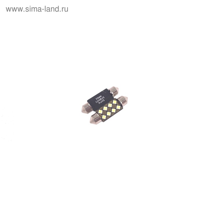 

Лампа светодиодная 11-39 (SV8,5) белая, 8 SMD 3030 12В