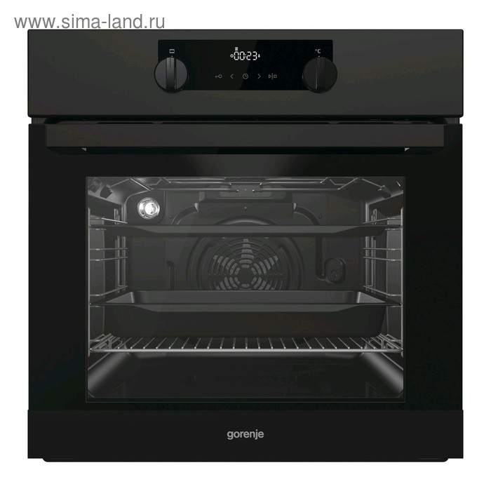 Духовой шкаф Gorenje BO735E11BK-2, электрический, 71 л, класс А, чёрный