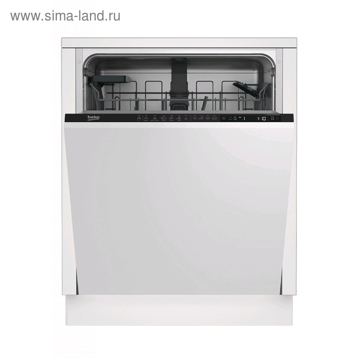Посудомоечная машина Beko DIN28420, встраиваемая, класс А, 14 комплектов, 9.5 л