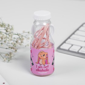 

Наушники в бутылке, «Зайка», вакуумные, розовые