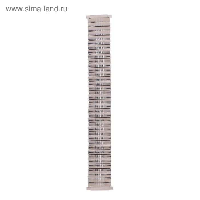 

Ремешок для часов, 22 мм, металл, l=20 см, серебристый