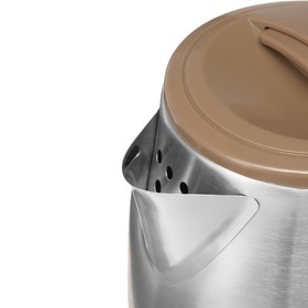 

УЦЕНКА Чайник электрический LuazON LSK-1814, 1.8 л, 1800 Вт, коричневый