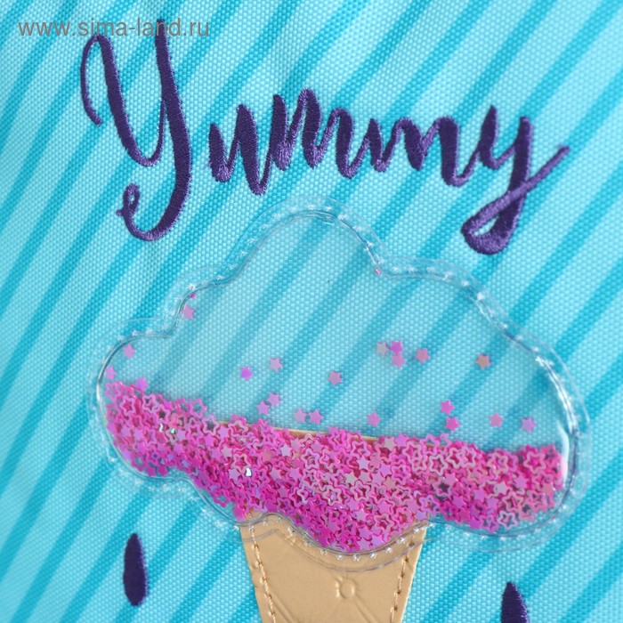 

Рюкзак школьный Hatber Sreet Yummy!, 42 х 30 х 20 см, эргономичная спинка + сумка-шоппер, сиреневый