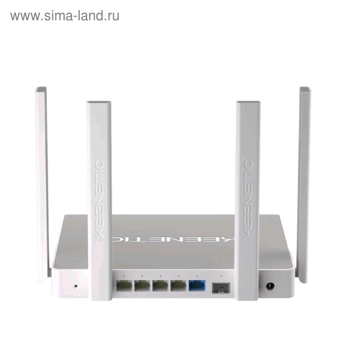 

Wi-Fi роутер беспроводной Keenetic Ultra AC2600, 10/100/1000 Мбит, 4G ready, белый