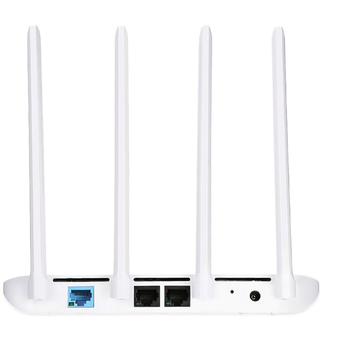 фото Wi-fi роутер беспроводной xiaomi mi wifi router 4 (4a), 10/100 мбит, белый