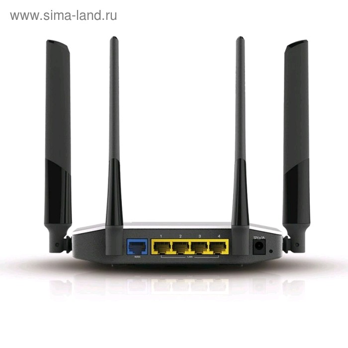 фото Wi-fi роутер беспроводной zyxel nbg6604 (nbg6604-eu0101f) ac1200, 10/100 мбит, белый