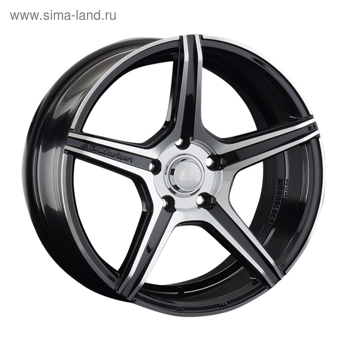 фото Диск литой ls 593732 (lcr 3903 - ls 892) 8x17 5x114,3 et35 d73,1 bkf ls wheels