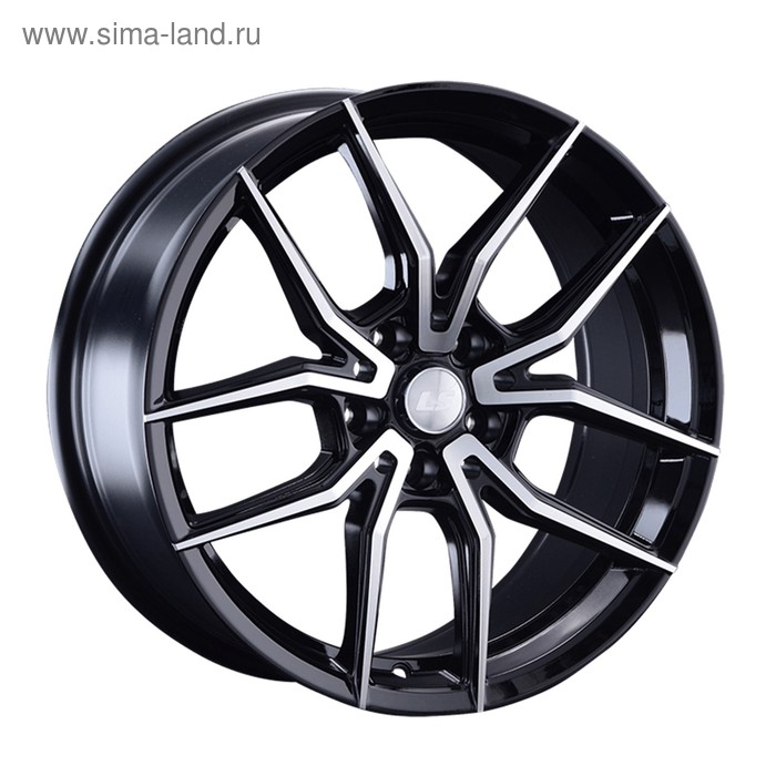 фото Диск литой ls 890104 (lcr 3354 - ls 1242) 8x18 5x114,3 et45 d67,1 bkf ls wheels